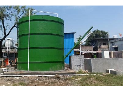 1.5 TPD Biogas Plant for Cooking & Power at kapashi Road