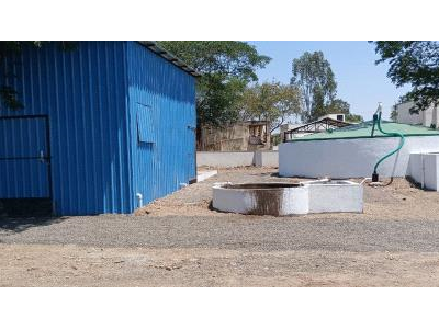 100 cubic meter mixed waste based biogas to power application project under gobardhan scheme.