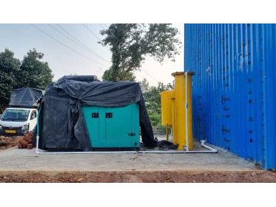 100 cubic meter mixed waste based biogas to power application project under Gobardhan scheme in Mangaon, Kolhapur